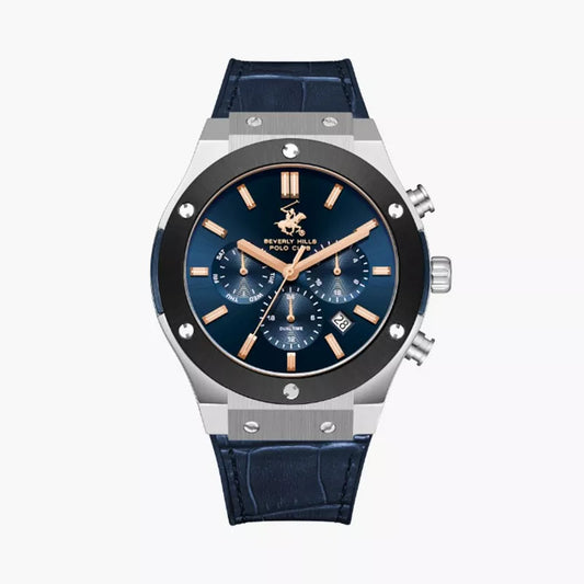 Beverly Hills Polo Club Men’s Multi-Function Watch – Dark Blue Dial