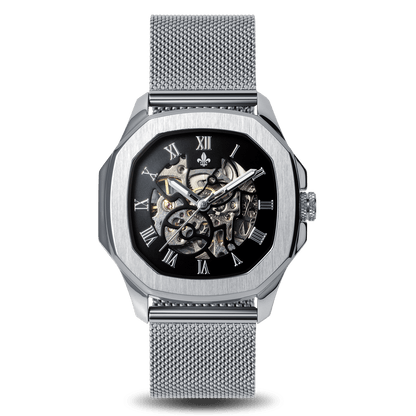 The Avalon Automatic Watch + Mesh Strap